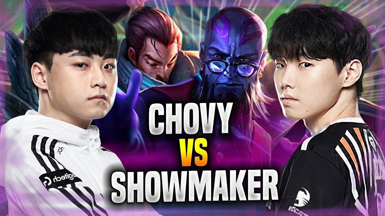 CHOVY vs SHOWMAKER! - GEN Chovy Plays Ryze MID vs DK ShowMaker Yasuo! | Season 2022