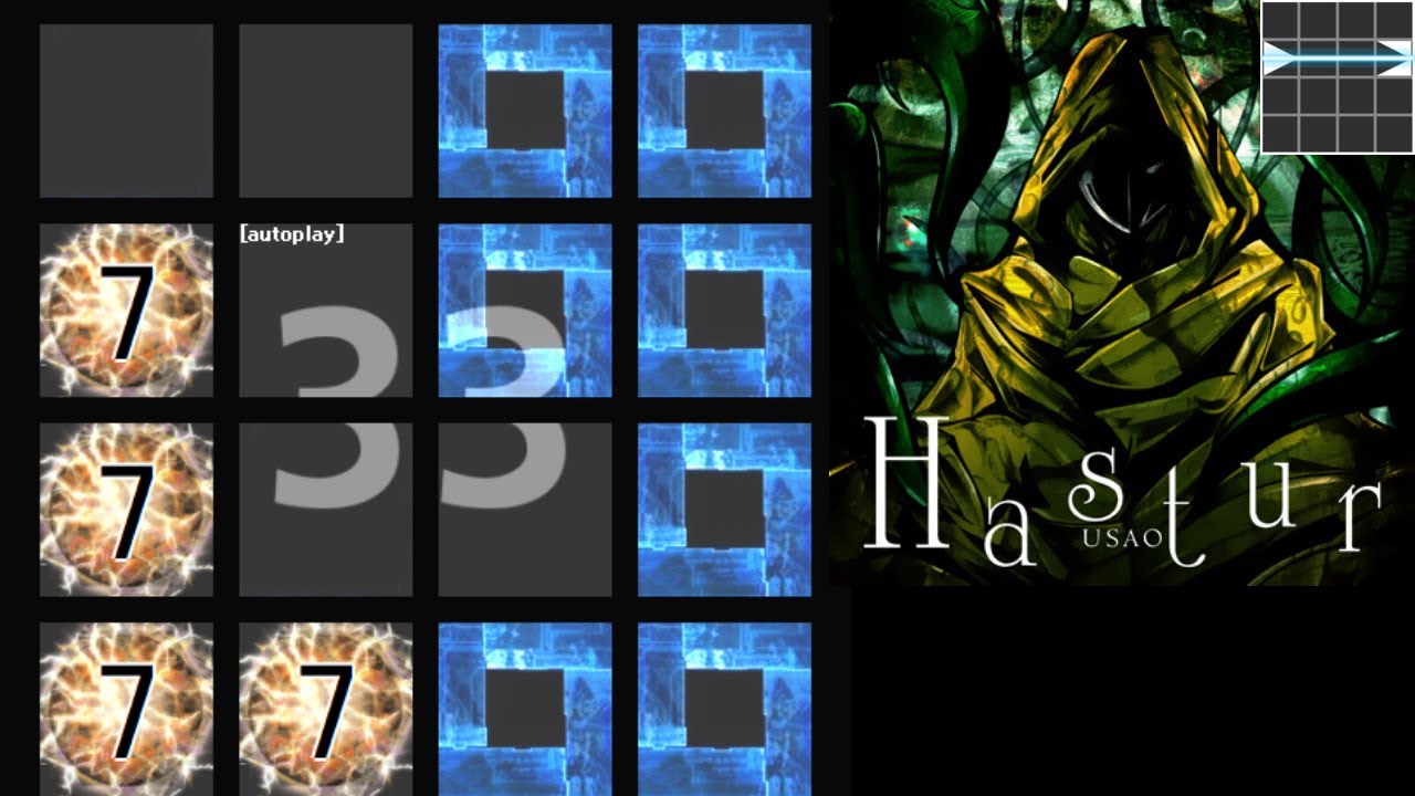 【jubeat analyser】 Hastur / USAO [創作譜面]