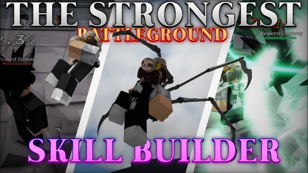 Я переделал персонажей TSB с помощью Skill Builder | Roblox: The Strongest Battlegrounds