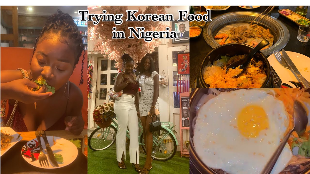 Trying Korean Food in Nigeria for the First Time | Date with my girl in Hua Han Restaurant