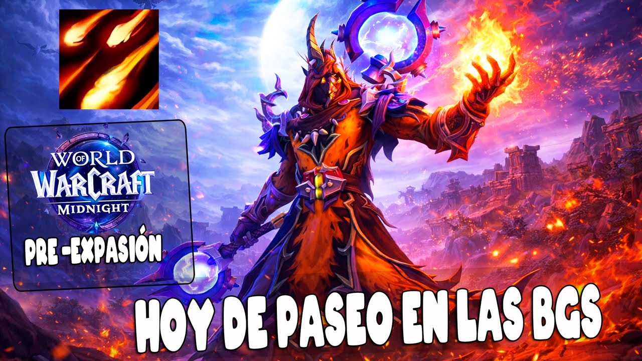Brujo Destrucción haciendo estragos en BG | WoW PvP Midnight