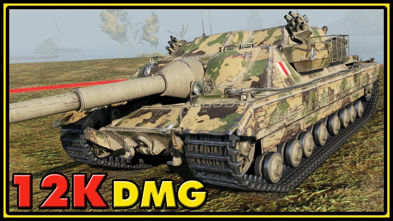FV217 Badger - 12K Damage - 10 Kills - World of Tanks Gameplay