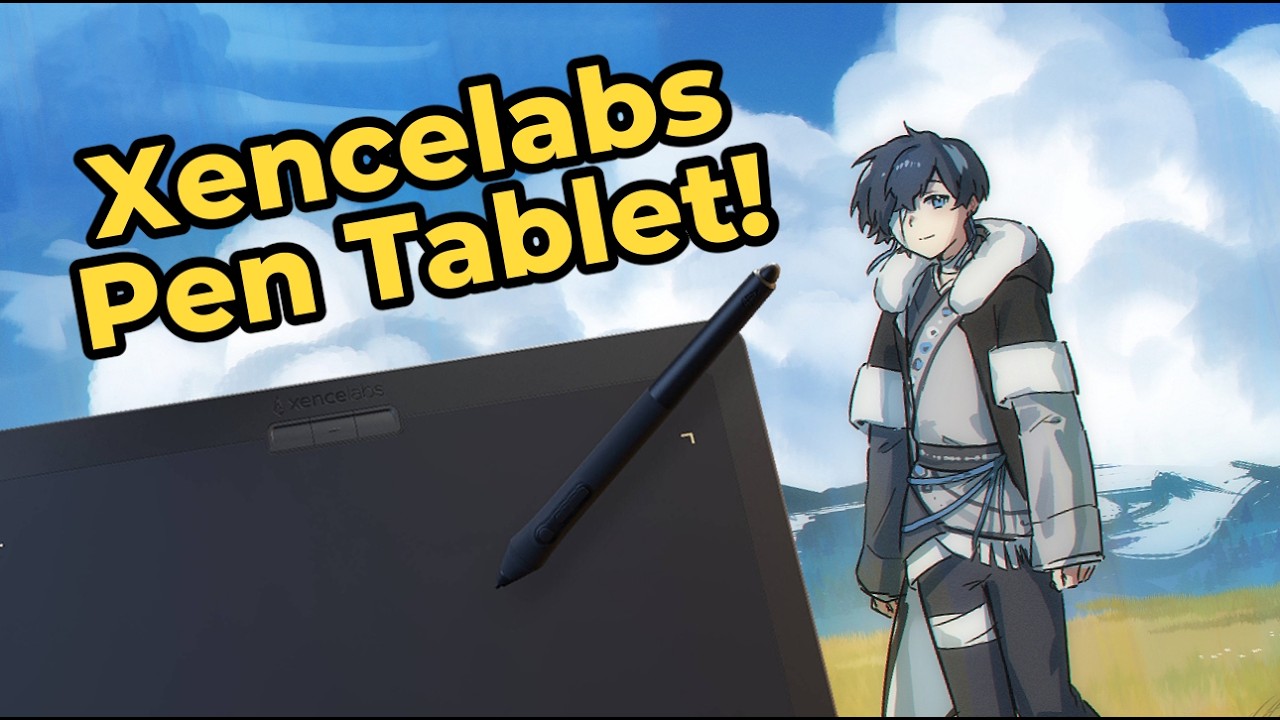 Use A Pen Tablet! (Xencelabs Pen Tablet Medium Bundle Review)