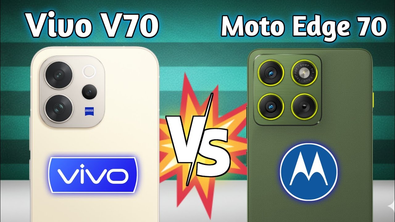 Vivo V70 vs Moto Edge 70 🔥 Full Specs Comparison | Camera, Performance & Battery 2026