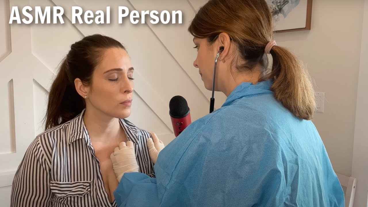 ASMR Realistic Dentist Medical Exam Personal Attention (Soft Spoken, Teeth Cleaning, Scraping)