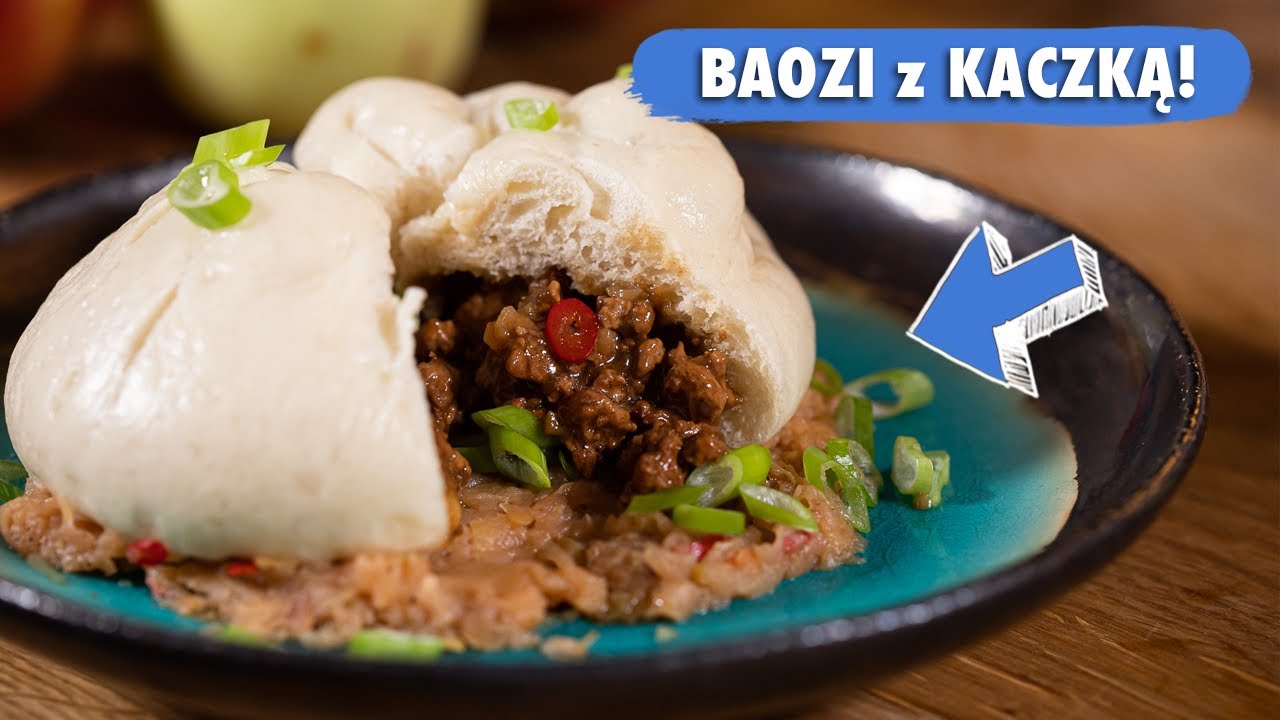 Chińskie BAOZI z kaczką - przepis na bułeczki na parze! | UMAMI x Jabłonki