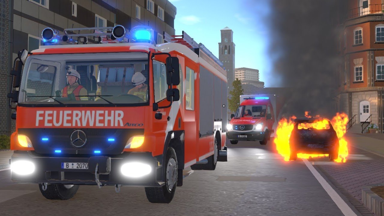 Emergency Call 112 - Berlin Firefighters Ready for Action!