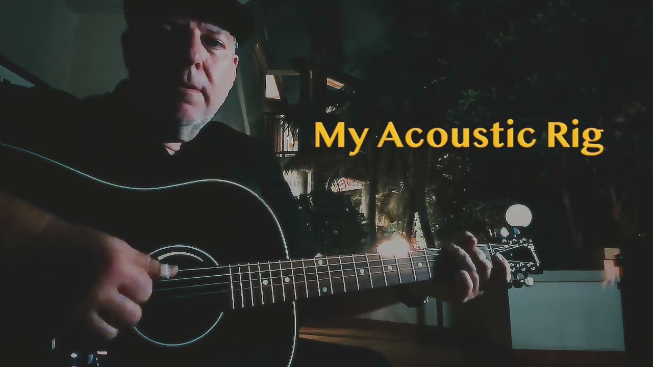 My Signal Chain Acoustic Guitar - LR Baggs Anthem, HiFi Duet, Session DI, Voiceprint DI, UA Golden