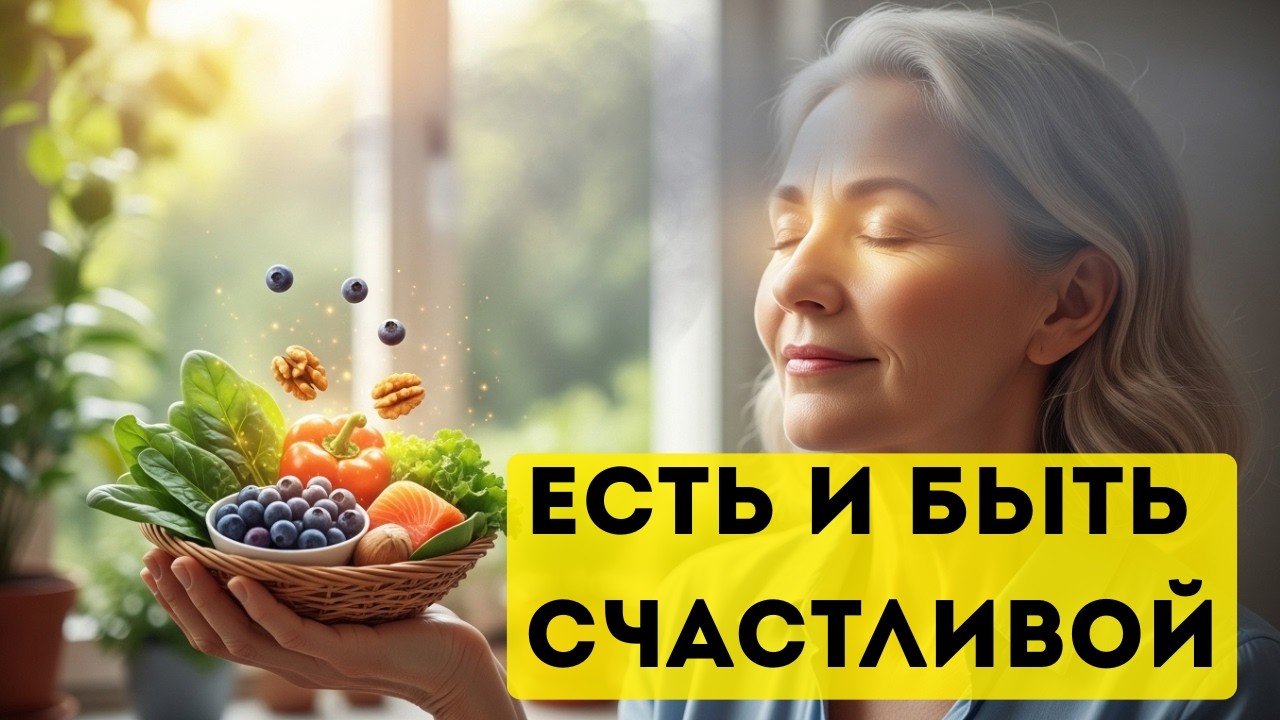 Ешь и будь счастливой. Счастливый мозг - сытый мозг! #здоровье #долголетие #здоровоепитание