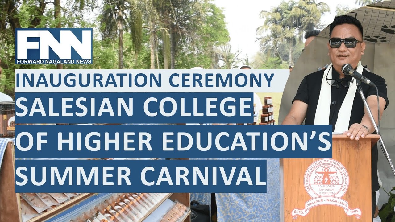 THE INNAGURATION CEREMONY OF SALESIAN COLLEGE OF HIGHER EDUCATION SUMER CARNIVAL