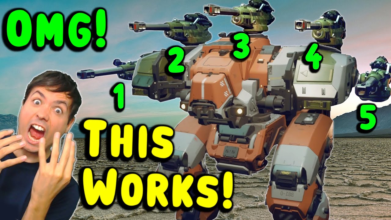 5x RAILGUNI?! Found The Most Broken Built In War Robots FRONTIERS WRF