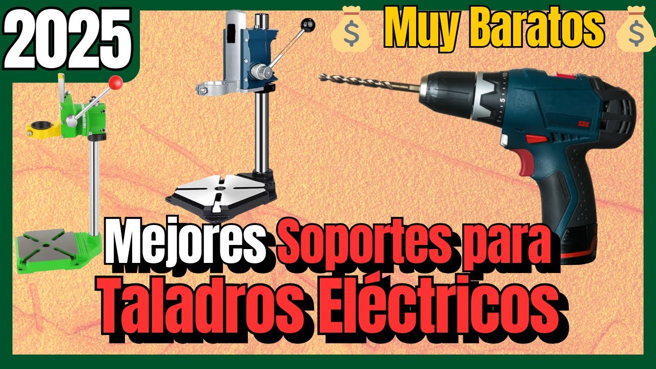 🔥 Los 7 mejores SOPORTES PARA TALADROS ELÉCTRICOS de Aliexpress [2025] Baratos ✅ Calidad/Precio