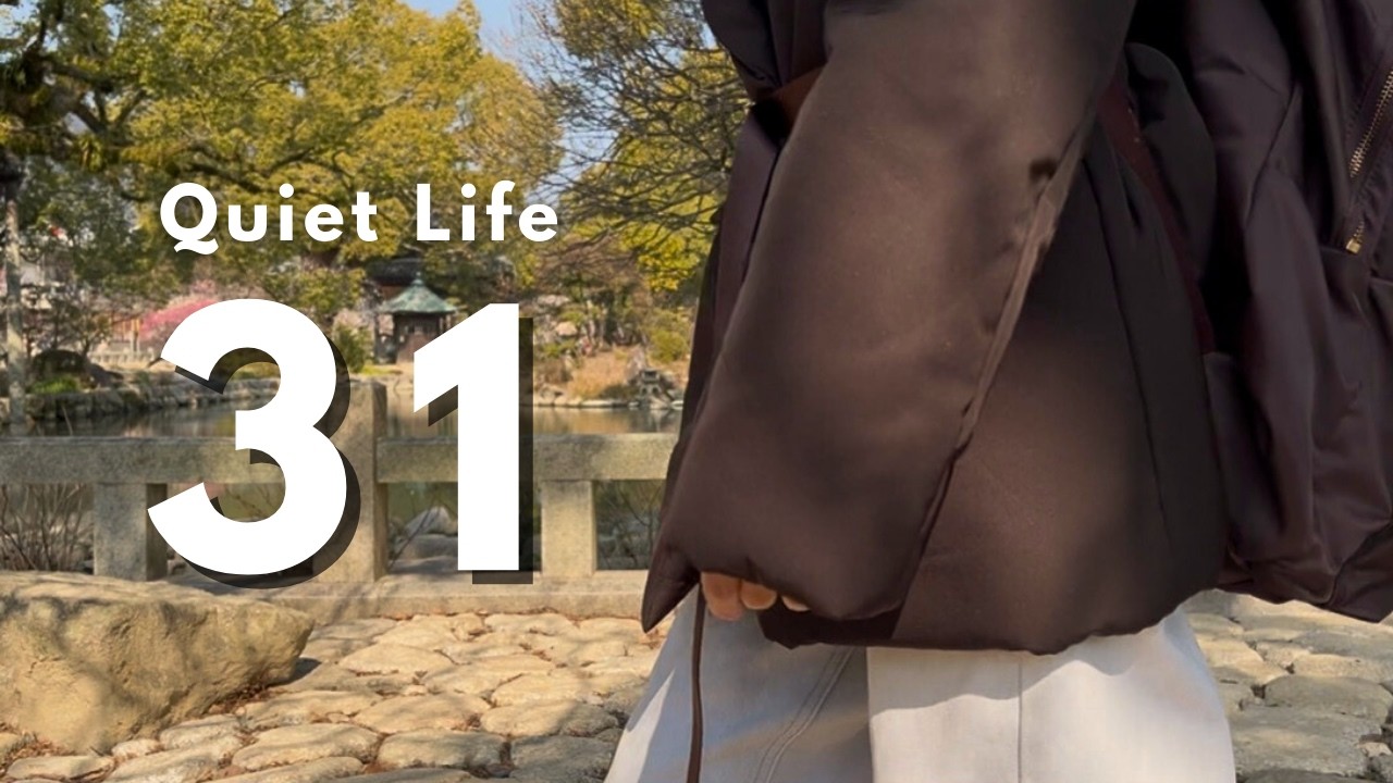 Quiet Life in Japan🇯🇵 | 31-Year-Old Japanese Woman, Solo travel, Walking | Silent Vlog