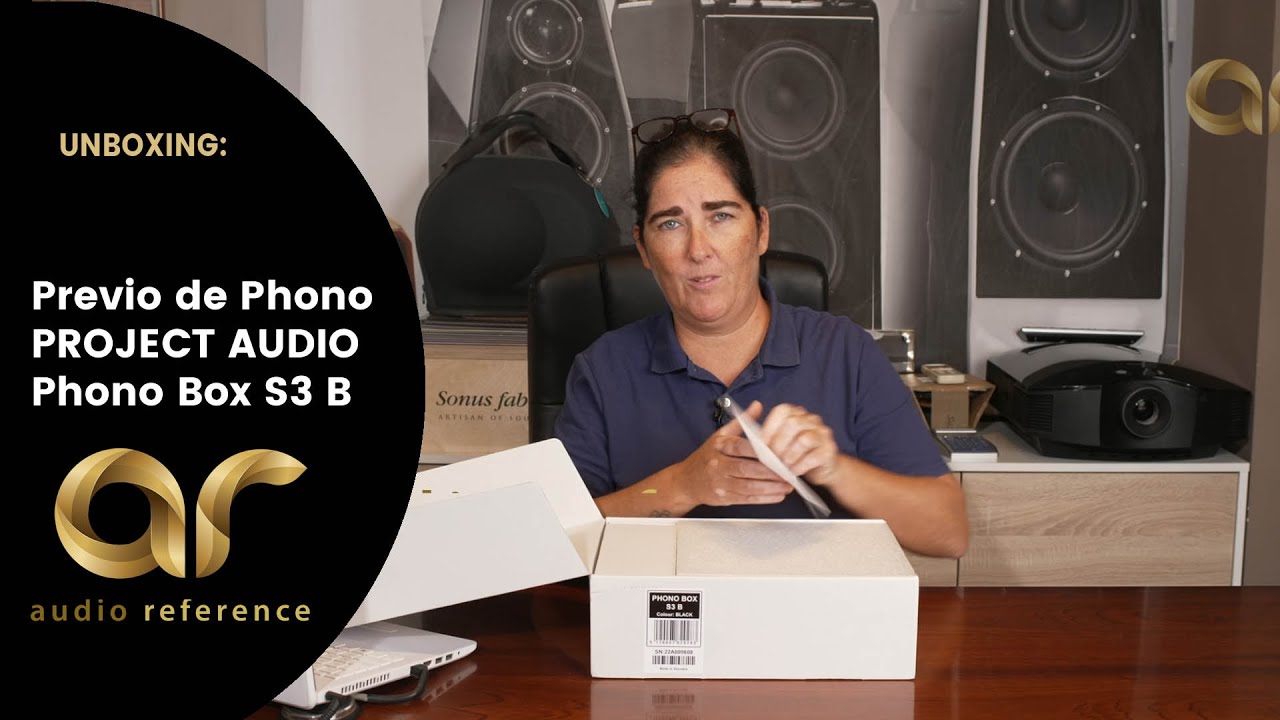 UNBOXING PREVIO DE PHONO PROJECT PHONO BOX S3 B [[ en español ]]