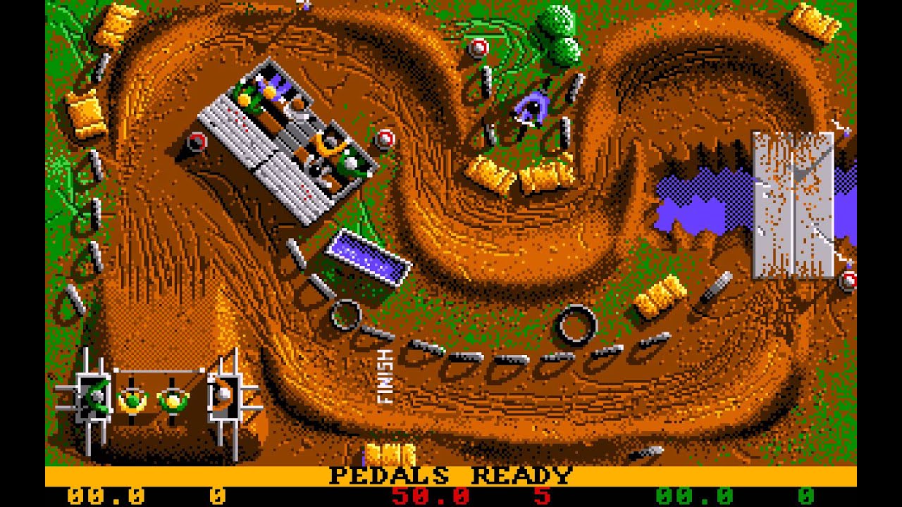 Amiga Longplay: BMX Simulator