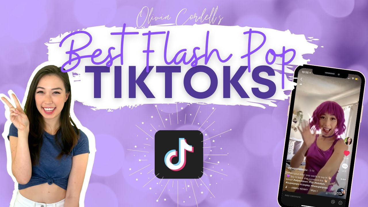 TIK TOK COMPILATION - Best Flash Pop TikToks - Olivia Cordell @theprincessliv