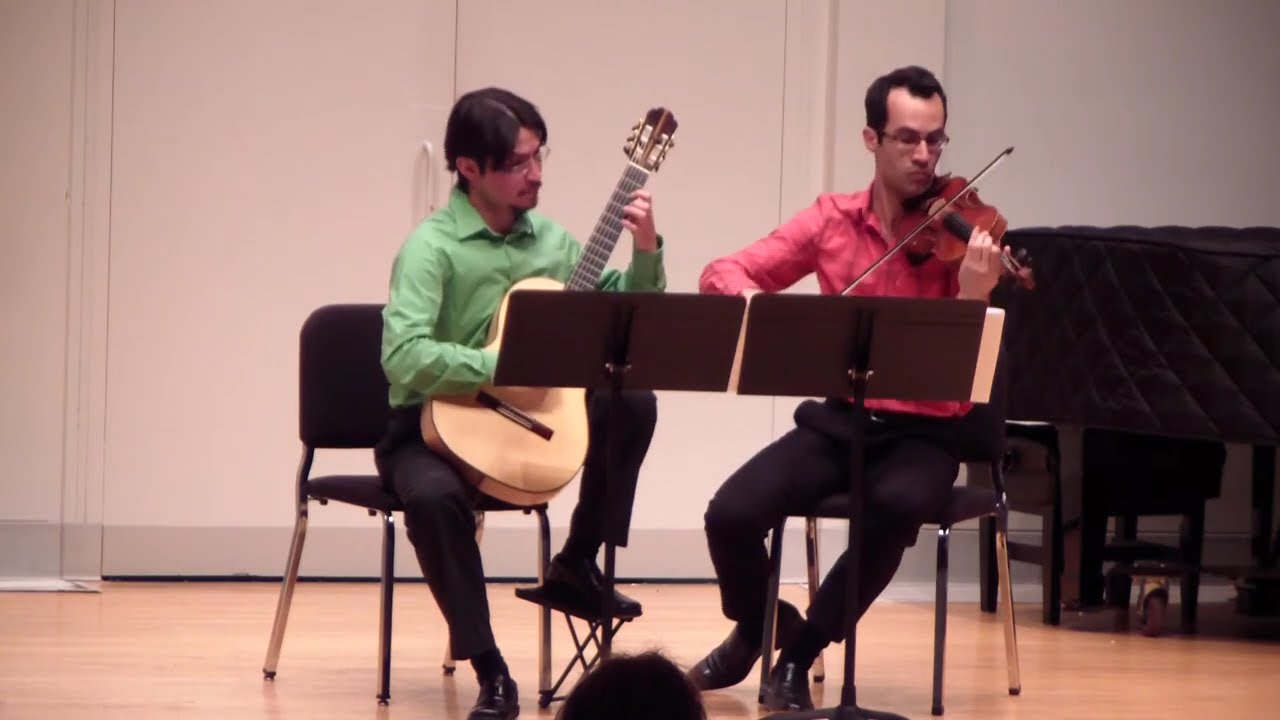 Gottlieb Sonata in D Major (Arr. Karl Scheit) – Guitar & Violin Duo | Ivan Maceda & Bijan Sepanji