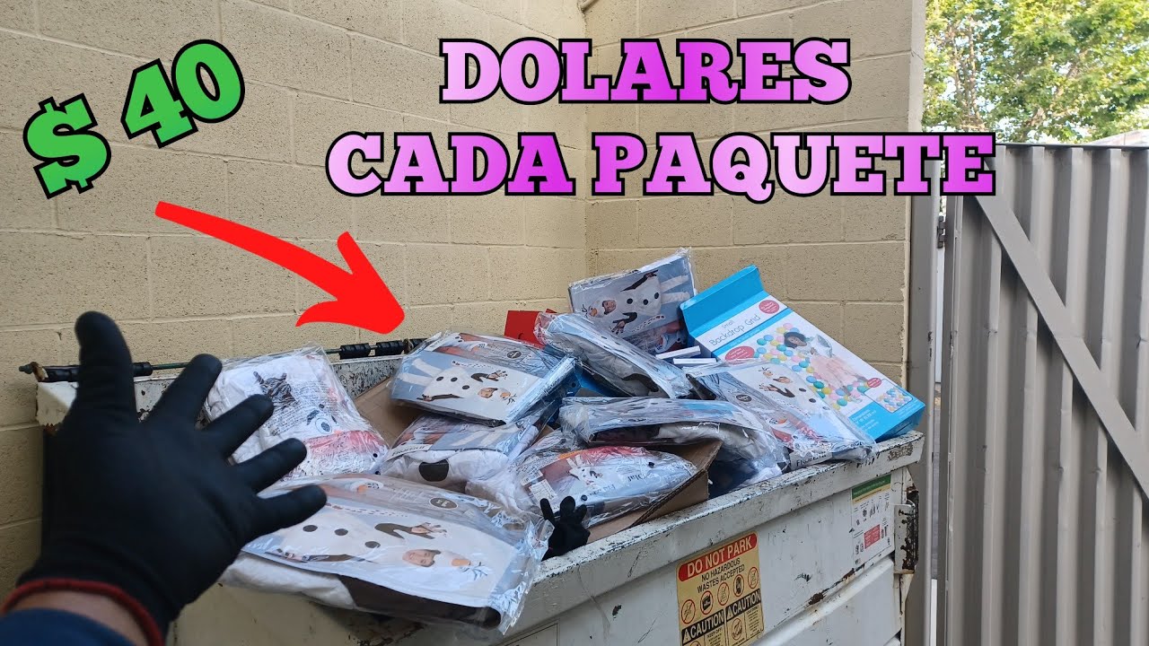 ESTO ES COMO BUSCAR DINERO ENTRE LA BASURA. #dumpsterdiving  #viral #dumpsterdiving
