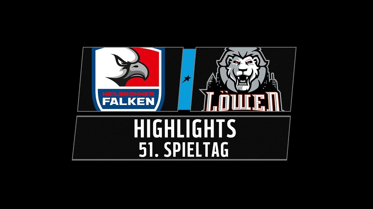 DEL2 Highlights 51. Spieltag | Heilbronner Falken vs. Löwen Frankfurt