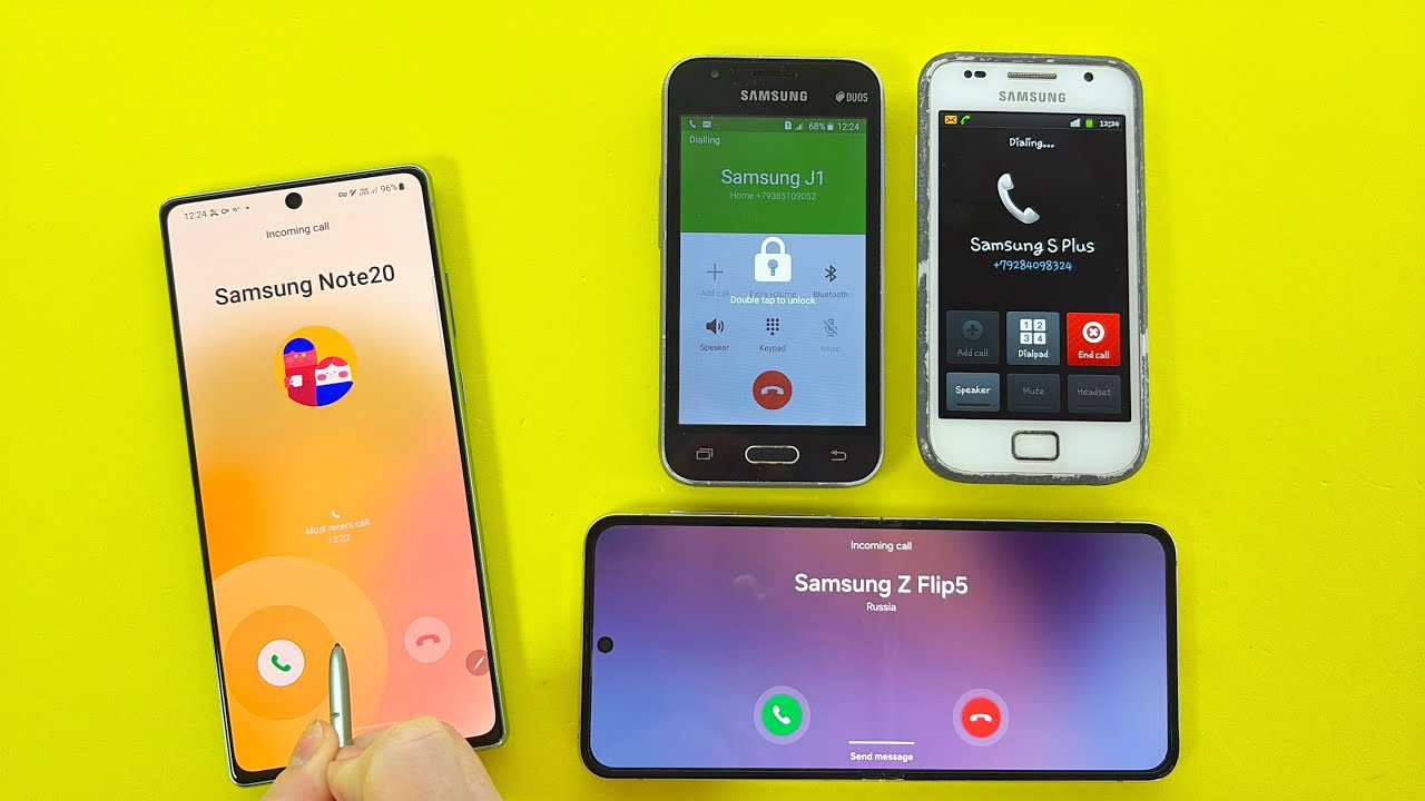 Madness Incoming + Outgoing Call + Timer Samsung Z Flip 5, Note 20, Galaxy J1, Galaxy S Plus 