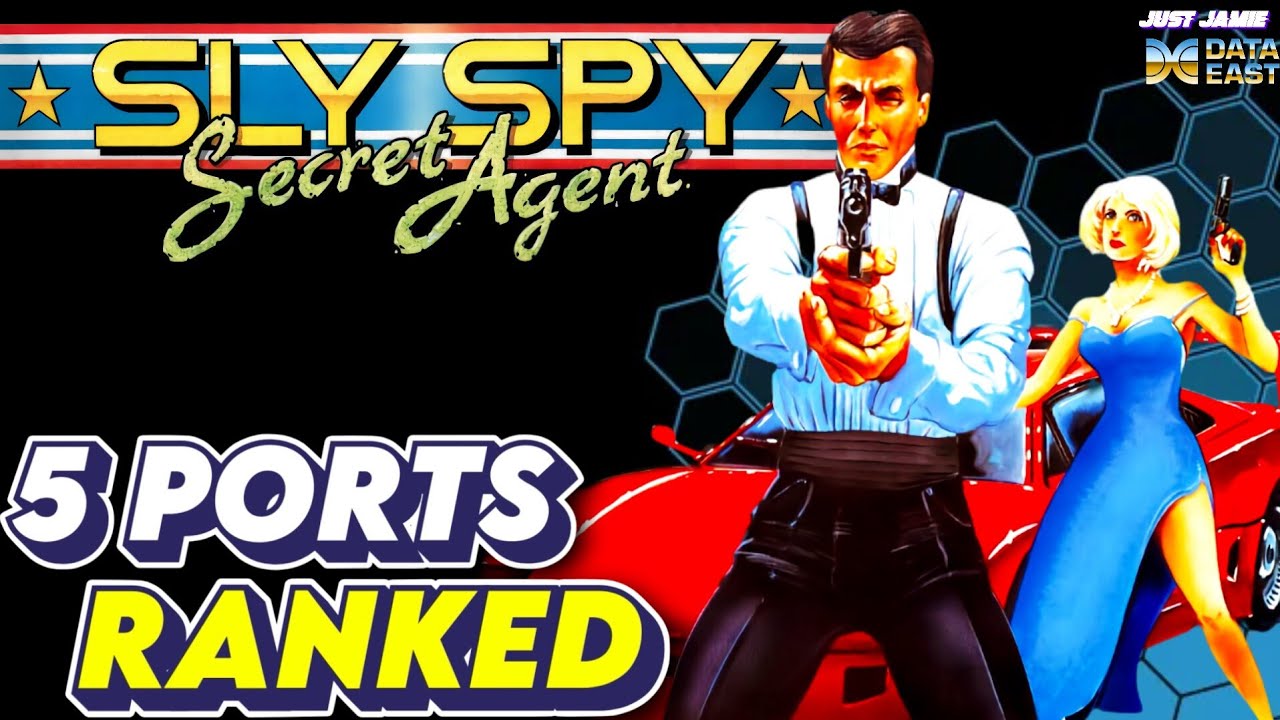 Какую версию игры Sly Spy - Secret Agent я поставил на первое место? #slyspy #dataeast #arcadegames