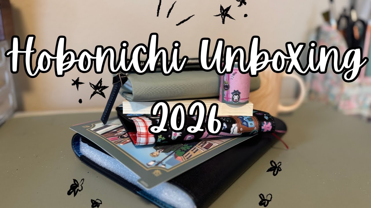Hobonichi 2026 Unboxing