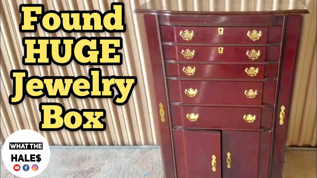 FOUND JEWELRY BOX I Bought Abandoned Storage Unit Locker Opening Mystery Boxes Storage Wars Auction
