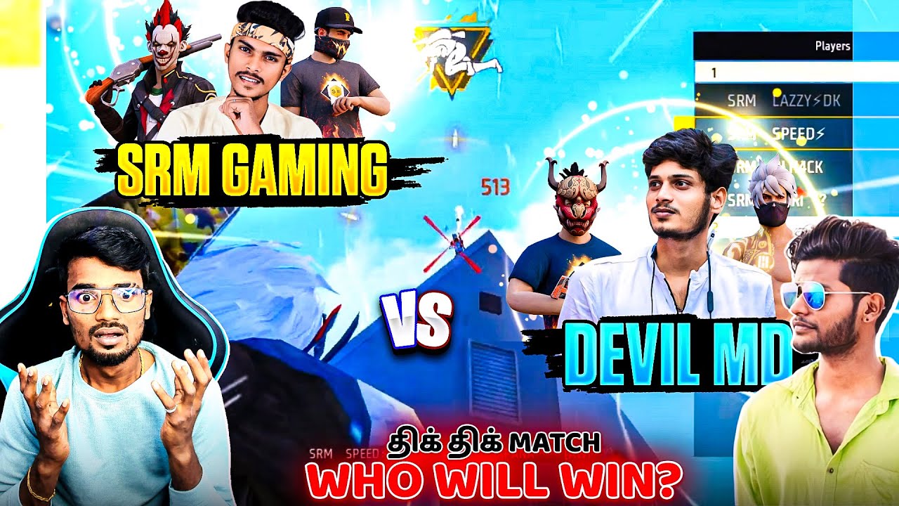 💥SRM GAMING VS DEVIL MD💥ரெண்டு🥵Teamல யாறு Best‼GT Bruh😱Shocked..? | Tournament Highlights - FreeFire