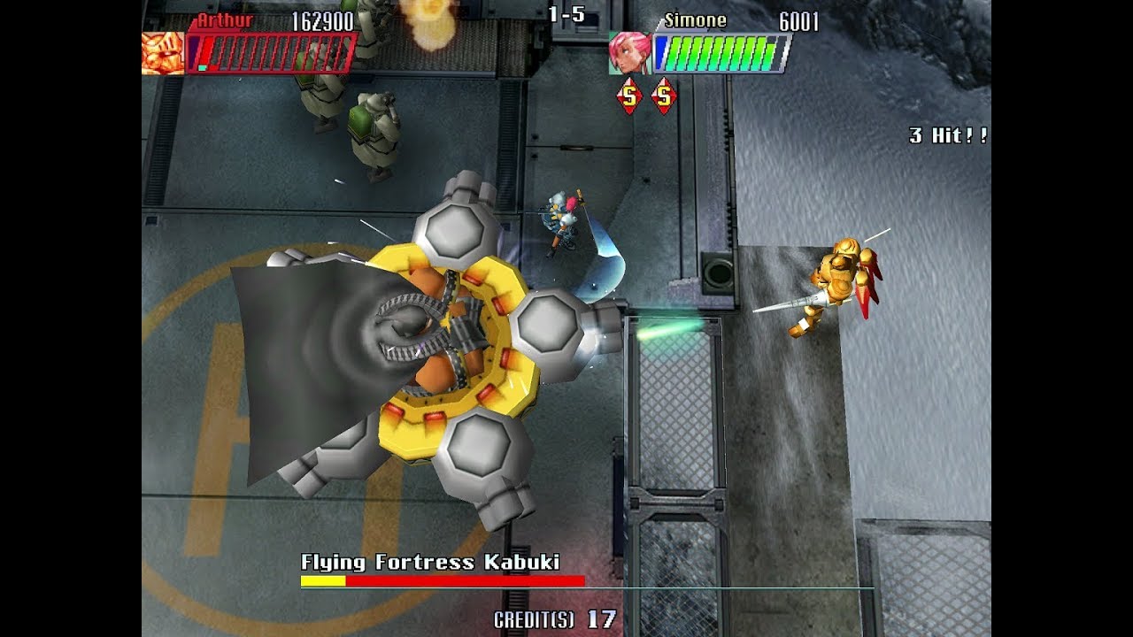 Cannon Spike arcade 2 player 60fps