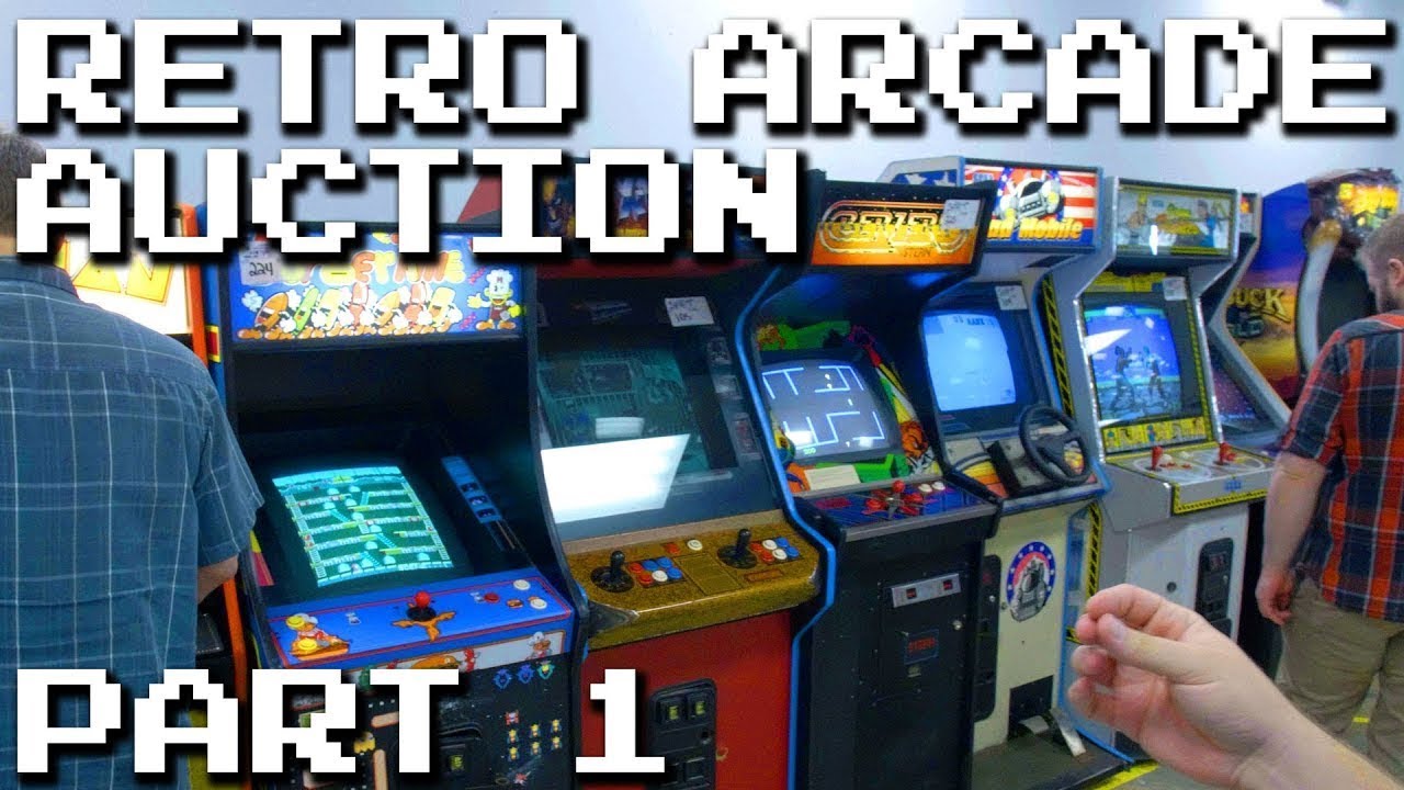 HUGE Retro Arcade Auction Walkthrough! 👾