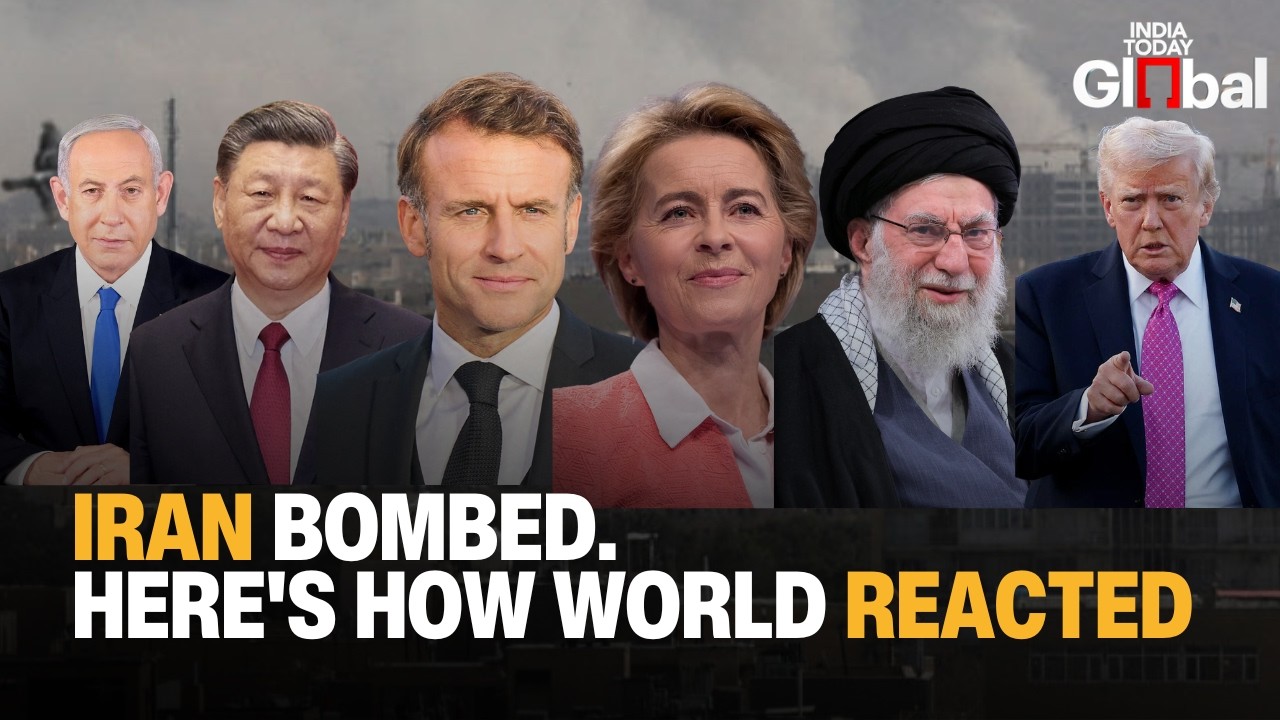 Iran Bombed by U.S. & Israel: Here's How Every Nation Reacted | #IranIsrael #WestAsia
