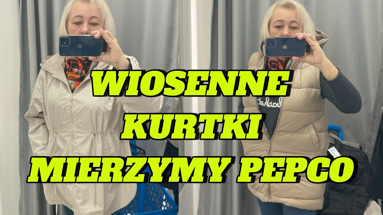 MIERZYMY WIOSENNE KURTKI I BEZRĘKAWNIKI PEPCO | NOWOŚCI DAMSKIE PEPCO |  PRZEGLĄD P&Oacute;ŁEK