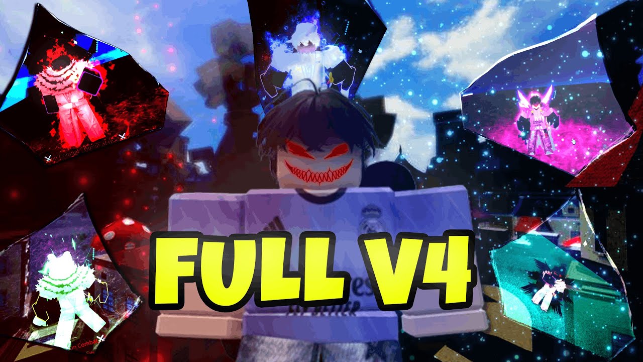 J'AI V4 TOUTES LES RACES DE BLOX FRUIT !!