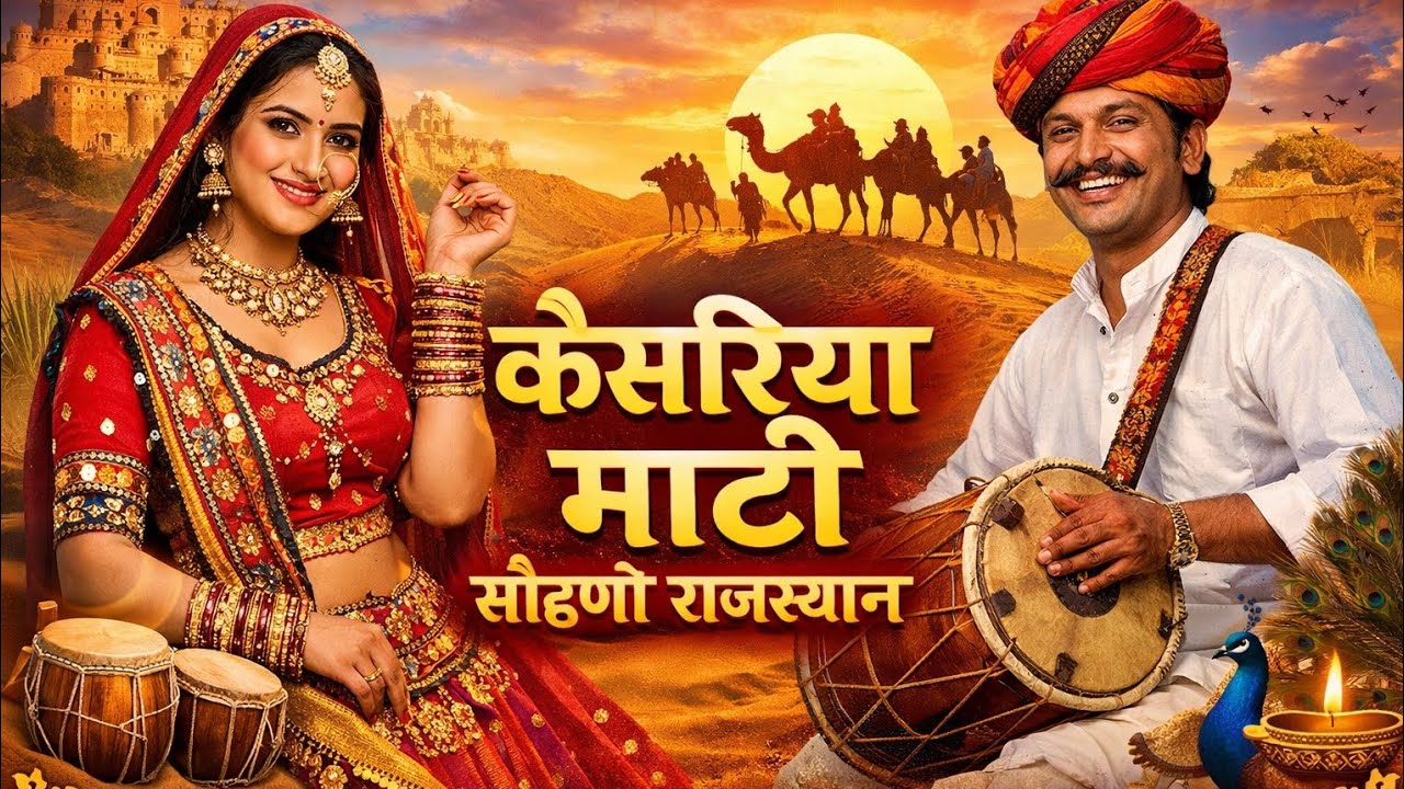 केसरिया माटी – सोहणो राजस्थान | New Rajasthani Desi Song