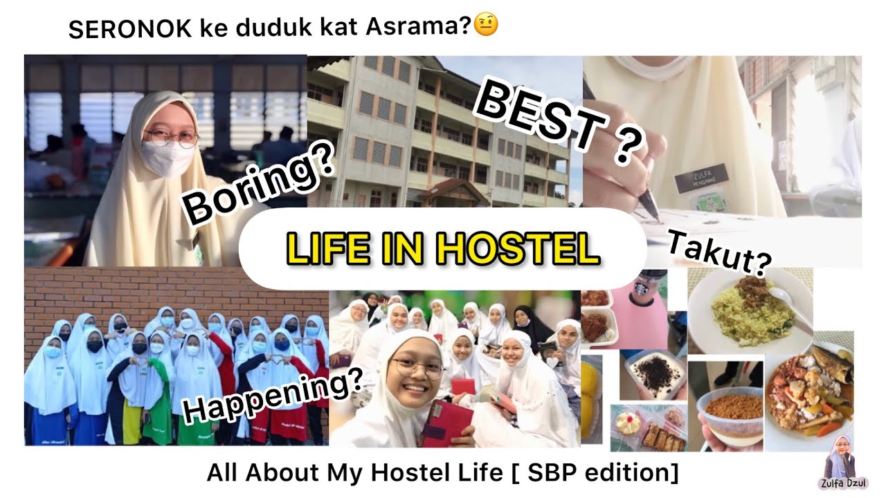 Life In Hostel | School Vlog & Asrama Vlog SBP Smap Kajang | Zulfa Dzul (PKP EDITION)