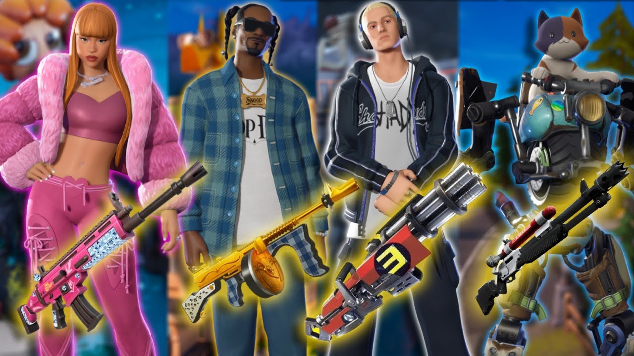 Every Boss in Fortnite Chapter 2 Remix!