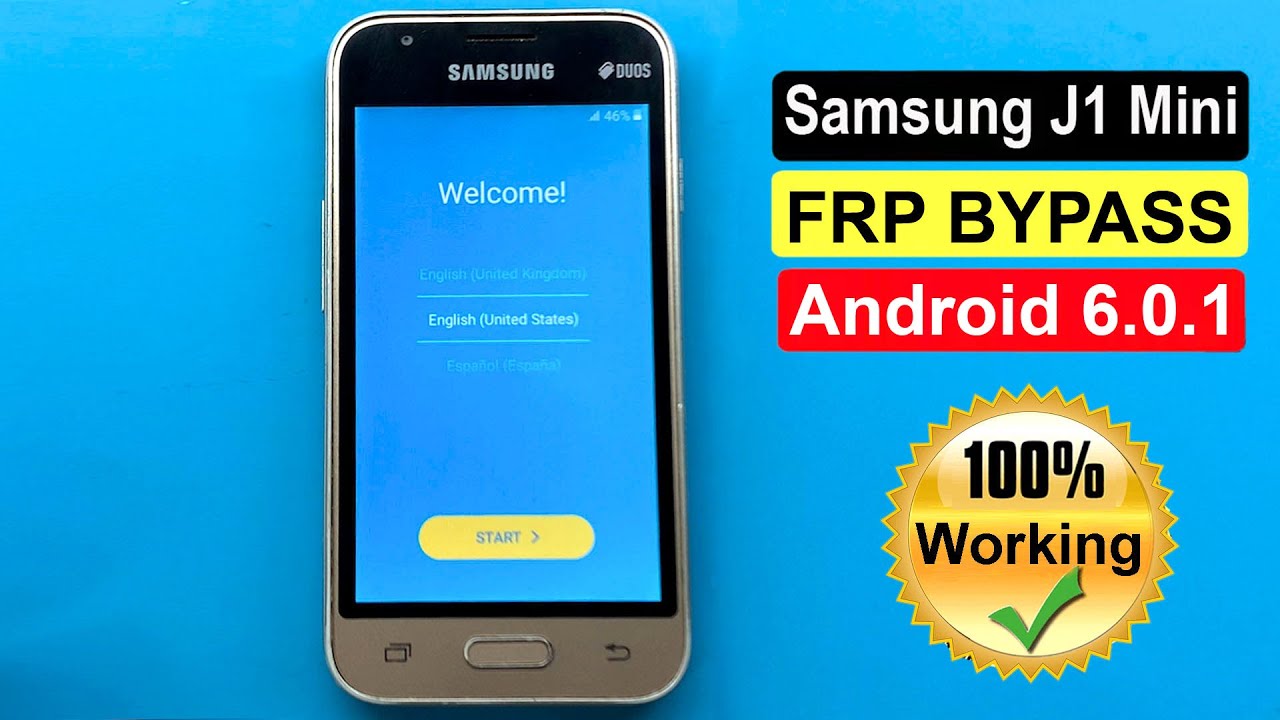Samsung J1 Mini FRP Unlock | Samsung J105 Google Account Bypass | SM-J106 FRP Bypass 2021 |