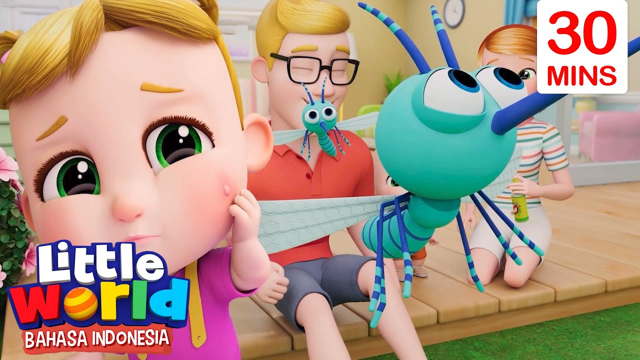Nico Digigit Nyamuk, Jangan Digaruk! | Little World Bahasa Indonesia | Kartun dan Lagu Anak