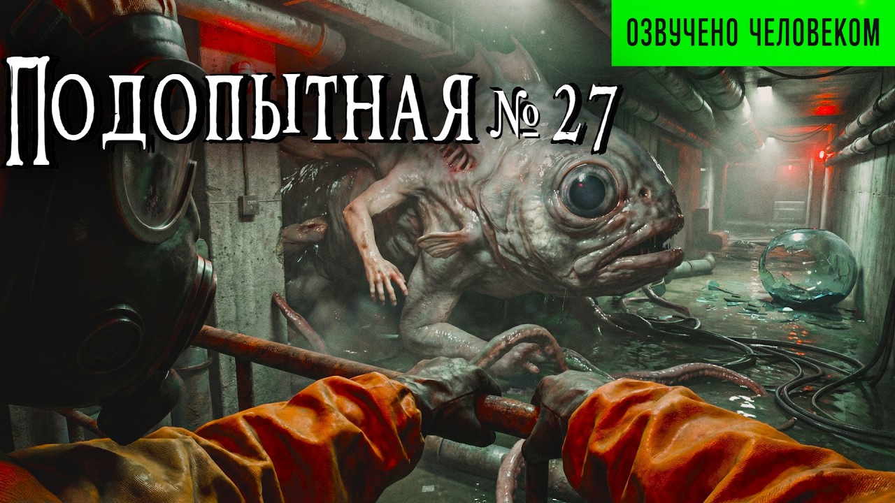 ПОДОПЫТНАЯ № 27 | Страшные истории | Максим Долгов | Ужасы | Мистика
