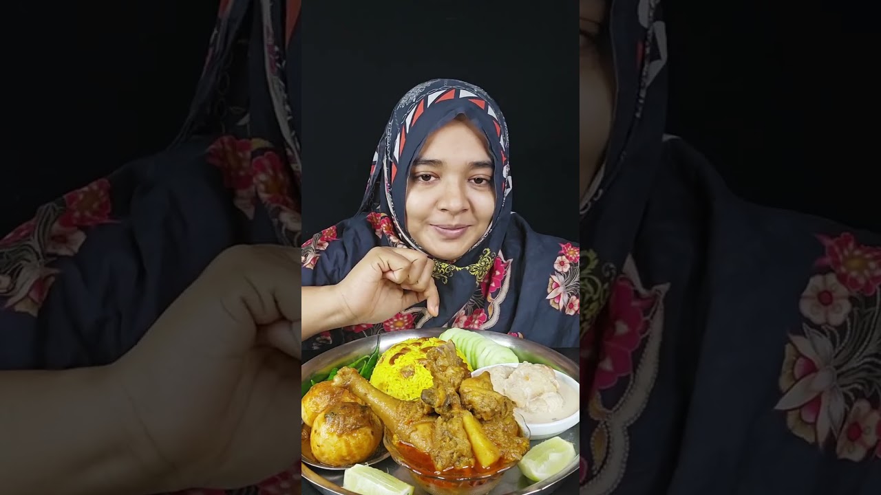 Cooking & Eating Gest Special Country Chicken Cury Basanti Pulao,Egg Jhal Korma,Dud Puli Asmr Eating