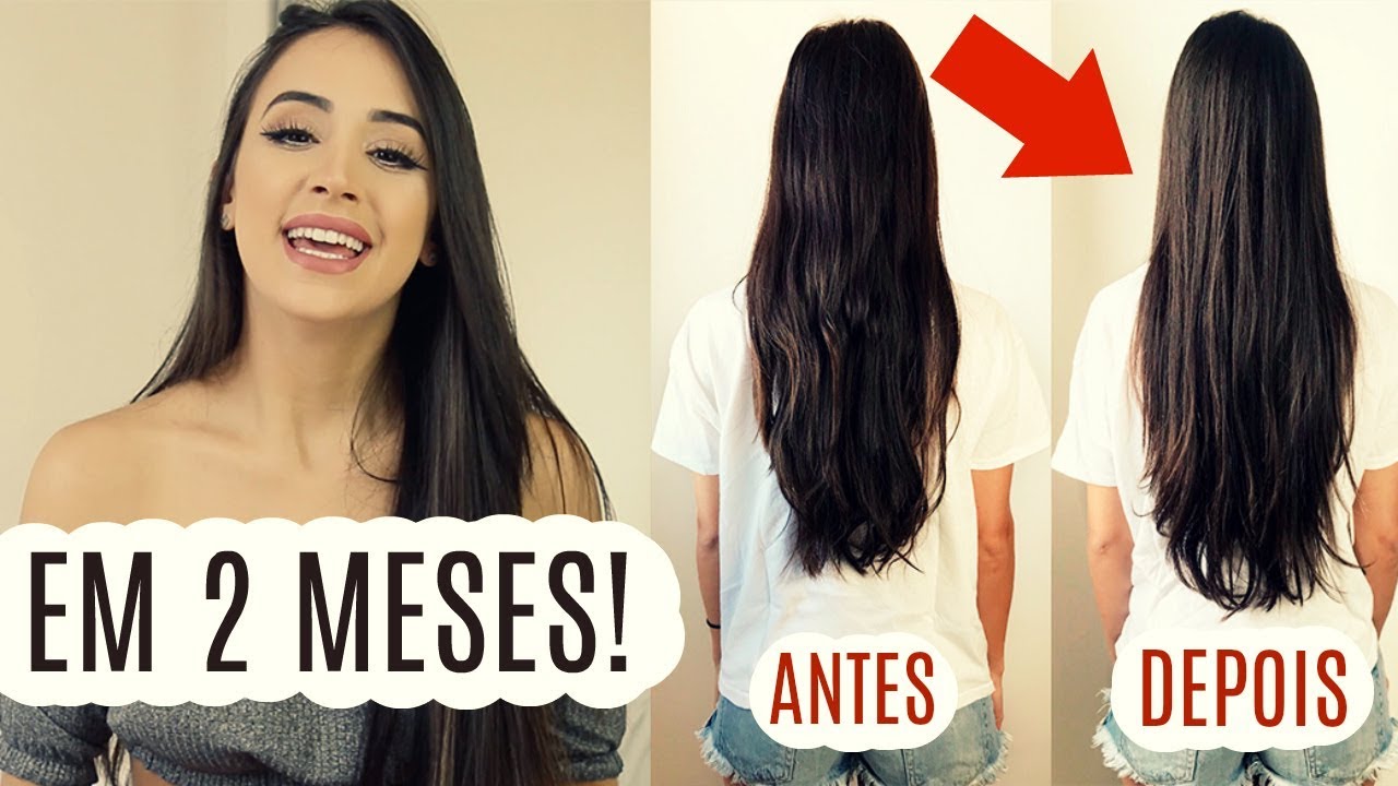 COMO FAZER O CABELO CRESCER RÁPIDO?