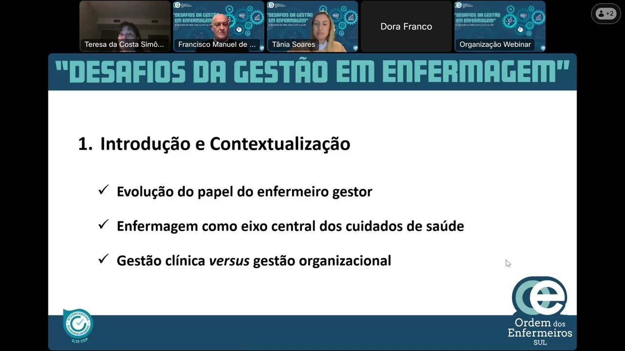 Webinar - Desafios da Gestão em Enfermagem