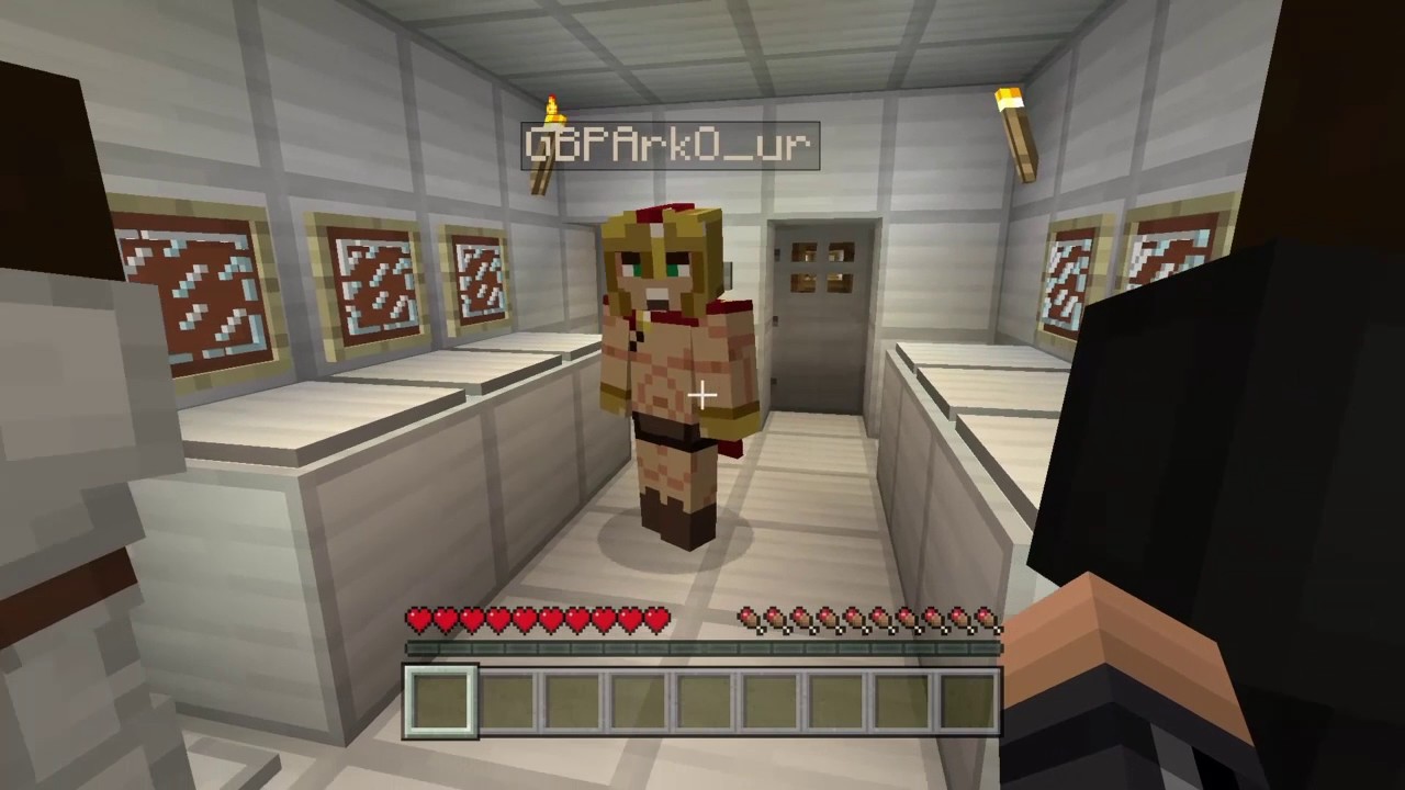 Minecraft film perdu dans la neige