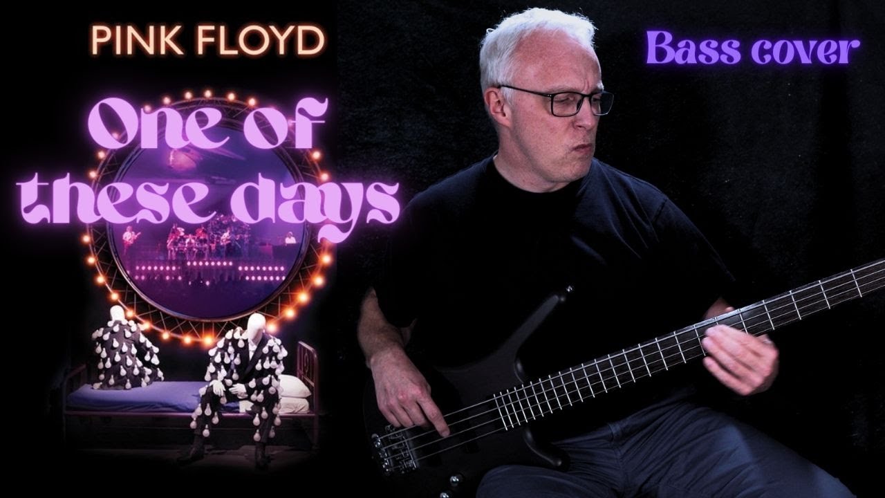 PINK FLOYD - One of these days (bass cover) - Delicate Sound of Thunder (2019)