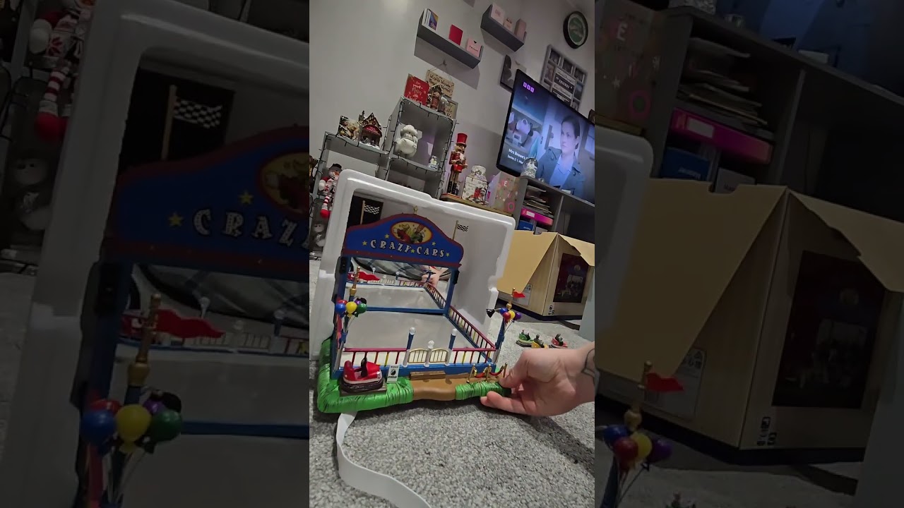 unbox the lemax crazy cars with me asmr edition