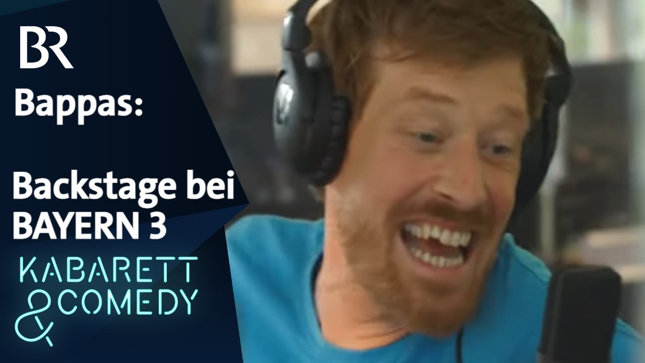 Hinter den Kulissen bei BAYERN 3 | Bappas | Pearce und Winkler | BR Kabarett & Comedy