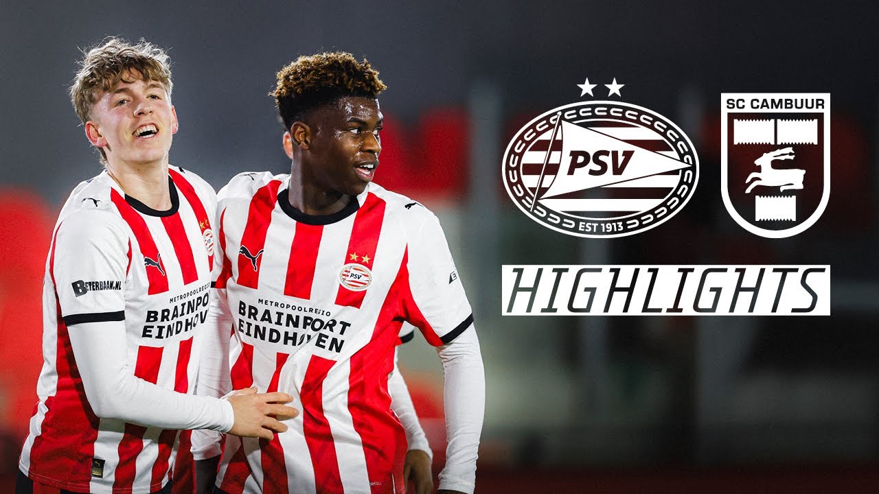Highlights | Jong PSV pakt drie punten in topper tegen SC Cambuur! ⭐️