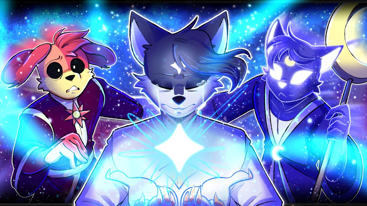 Dogday X CatNap Finds Poppy's Angel Dark Past Space Critters | Poppy Playtime Chapter 3┃Comic Dub