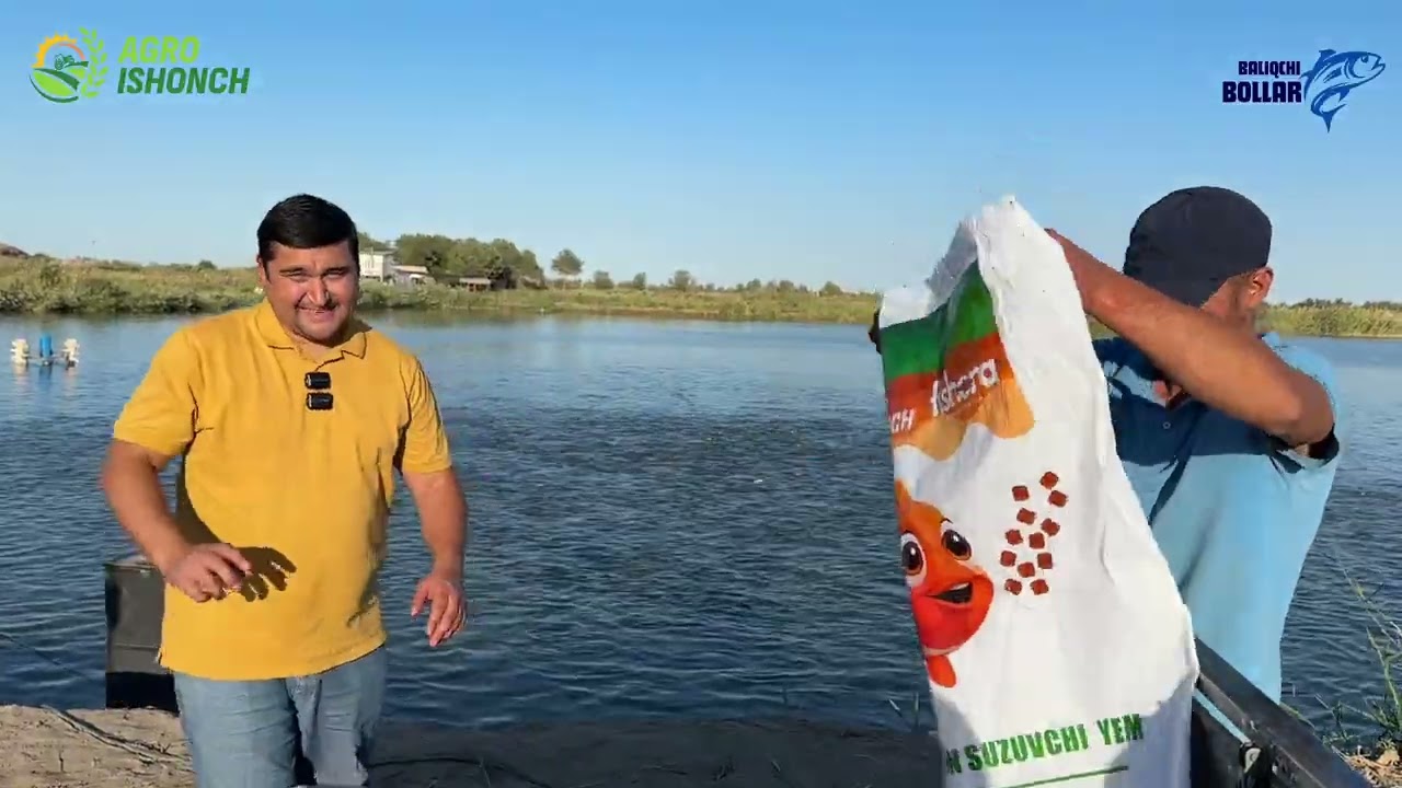 Agro ishonchdan yangilik. Baliqlar uchun yem