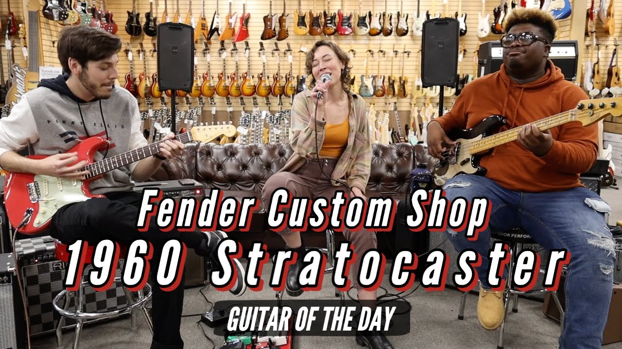 Fender Custom Shop 1960 Stratocaster Fiesta Red | Гитара дня